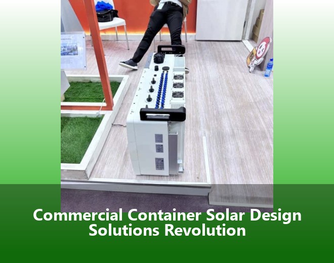 Commercial Container Solar Design Solutions Revolution